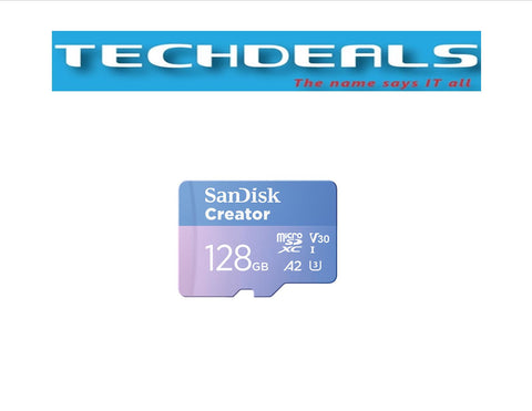 SanDisk Creator microSD Card - 128GB/256GB/512GB/1TB
