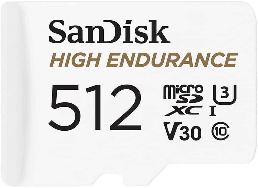 Sandisk SDSQQNR-512G High Endurance MicroSDXC Card