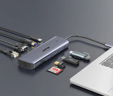 Unitek D1113A UHub N9 9-in-1 Dual Display USB-C Hub