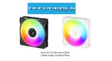 Arctic P12 Pro Reverse A-RGB 120mm Single Fan Black/White