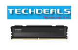 KLEVV FIT V 6000 CL28 DDR5 (2x16GB) - Jet Black (Incompatible with Core Ultra)