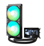 TRYX PANORAMA 240mm AIO Liquid Cooler ARGB Black