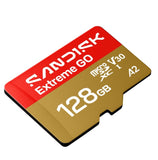 SanDisk SDSQXGN-128G Extreme GO microSD 240MB/s no adp.