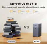 Ugreen NAS DH2300 2-Bay 4GB RAM NAS Enclosure