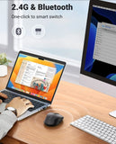 Ugreen Ergonomic Wireless Mouse with Bluetooth