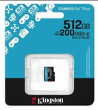 Kingston SDCG4 Canvas Go Plus MicroSD Card 64GB / 128GB / 256GB / 512GB / 1TB
