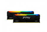 Kingston FURY Beast RGB 16GB (2x8GB) / 32GB (2x16GB) 3600Mhz DDR4 CL17 / CL18 Memory Kit
