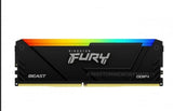 Kingston FURY Beast RGB 16GB (2x8GB) / 32GB (2x16GB) 3600Mhz DDR4 CL17 / CL18 Memory Kit