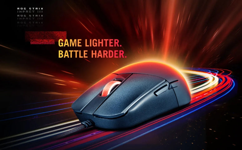 ASUS ROG STRIX IMPACT III RGB GAMING MOUSE – TechDeals Pte Ltd