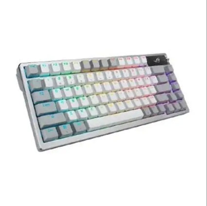 ASUS ROG AZOTH NX SNOW WIRELESS KEYBOARD WHITE