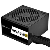 SilverStone VIVA 650 80 PLUS Gold ATX Power Supply - 650W