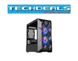 COOLER MASTER MASTERBOX TD300 MESH ARGB m-ATX CASE - WHITE/BLACK