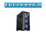COOLER MASTER MASTERBOX TD500 V2 MESH ARGB ATX CASE - WHITE/BLACK
