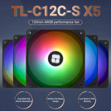 Thermalright TL-C12C-S [5pack Black/White]