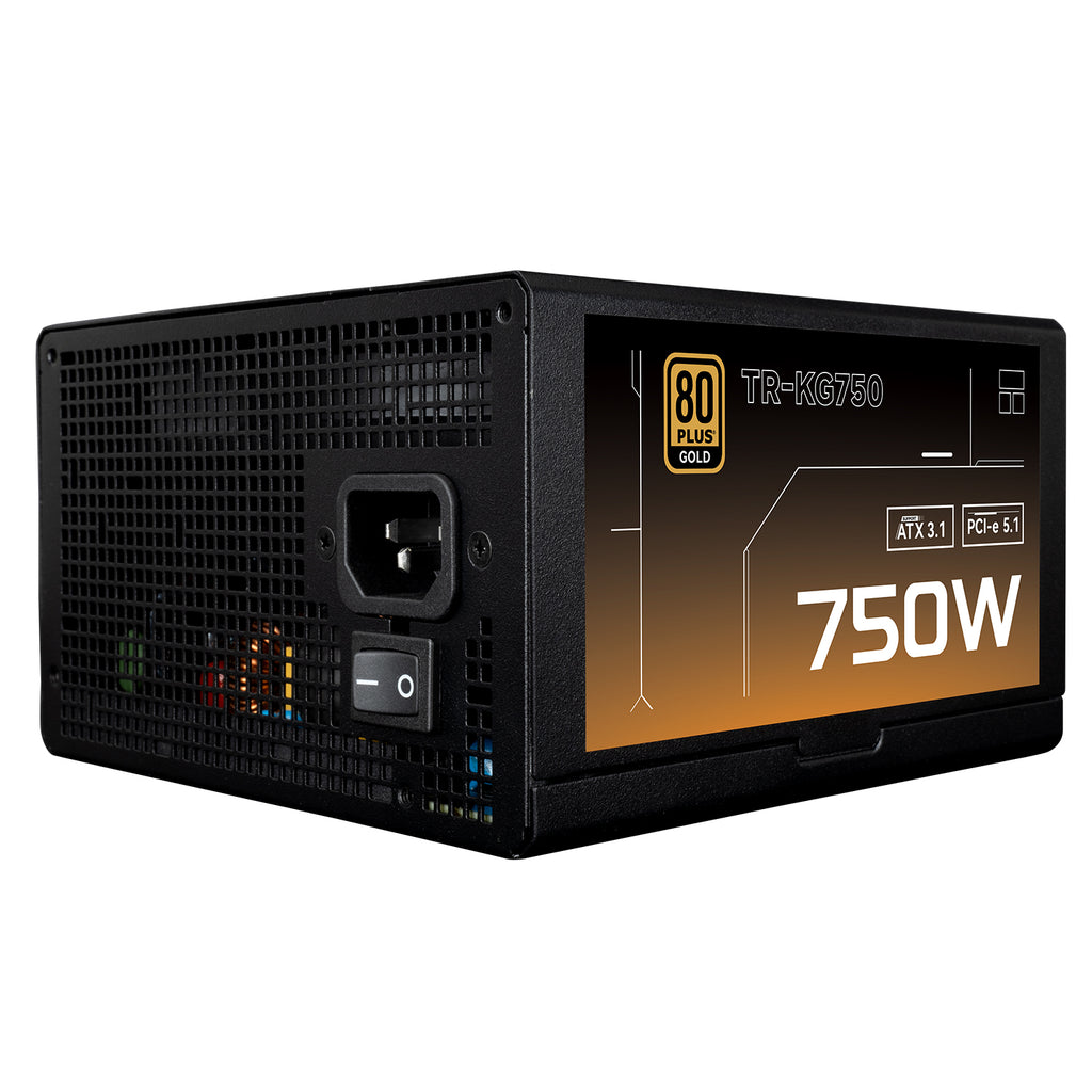 THERMALRIGHT TR-KG750 80 Plus Gold ATX Power Supply (750W) BLACK/WHITE