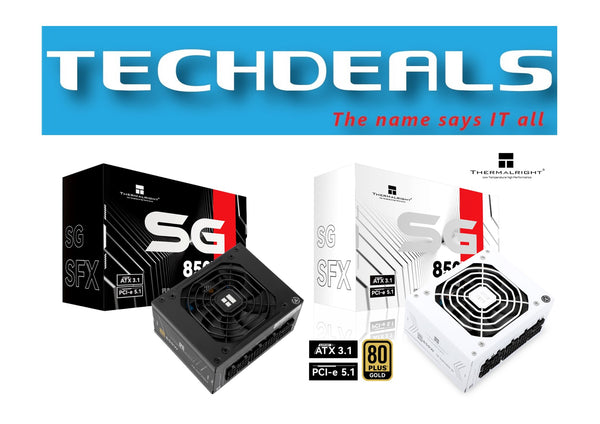 Thermalright SFX 850W Gold Modular ATX3.1+Gen5.1 - Black/White