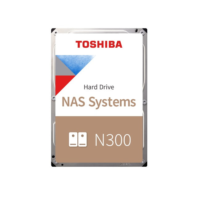 Toshiba N300 7200rpm NAS SATA 6Gb/s HDD - 12TB