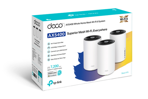 Tp-Link Deco X75 (3-Pack) AX5400 Mesh WiFi6