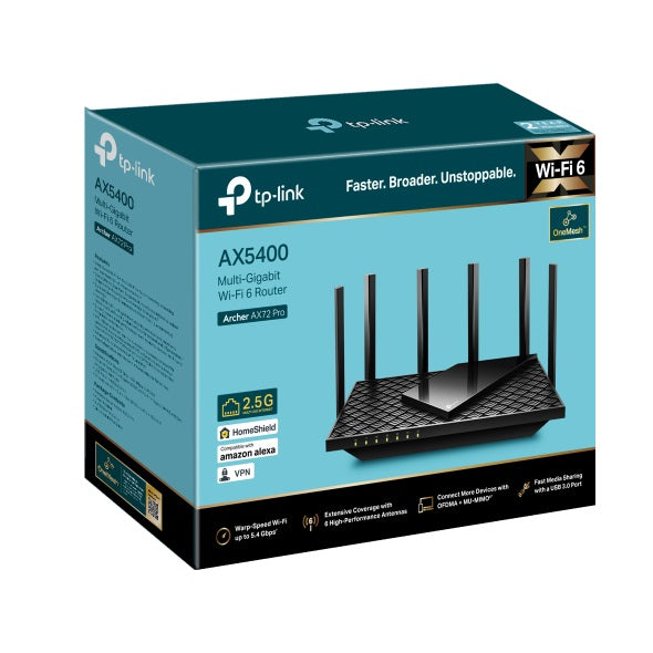 Tp-link Archer AX72 Pro AX5400 Multi-Gigabit WiFi 6 Router