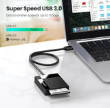 Ugreen 30333 USB3.0 4-in-1 MicroSD/SD/CF/MS Card Reader