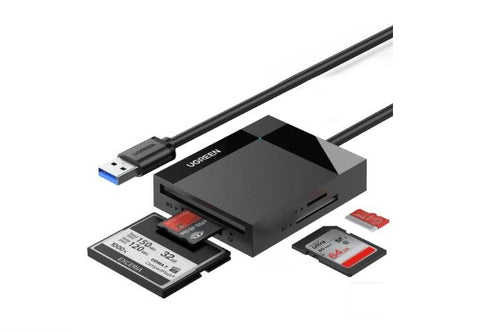 Ugreen 30333 USB3.0 4-in-1 MicroSD/SD/CF/MS Card Reader
