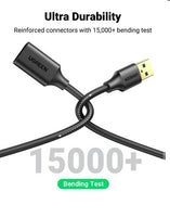 Ugreen USB 3.0 Male to Female Extension Cable - 2mtr.