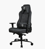 Arozzi Vernazza Soft Fabric Gaming Chair Ash/Dark Grey/Blue