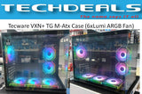 Tecware VXN+ TG M-Atx Case (6xLumi ARGB Fan)