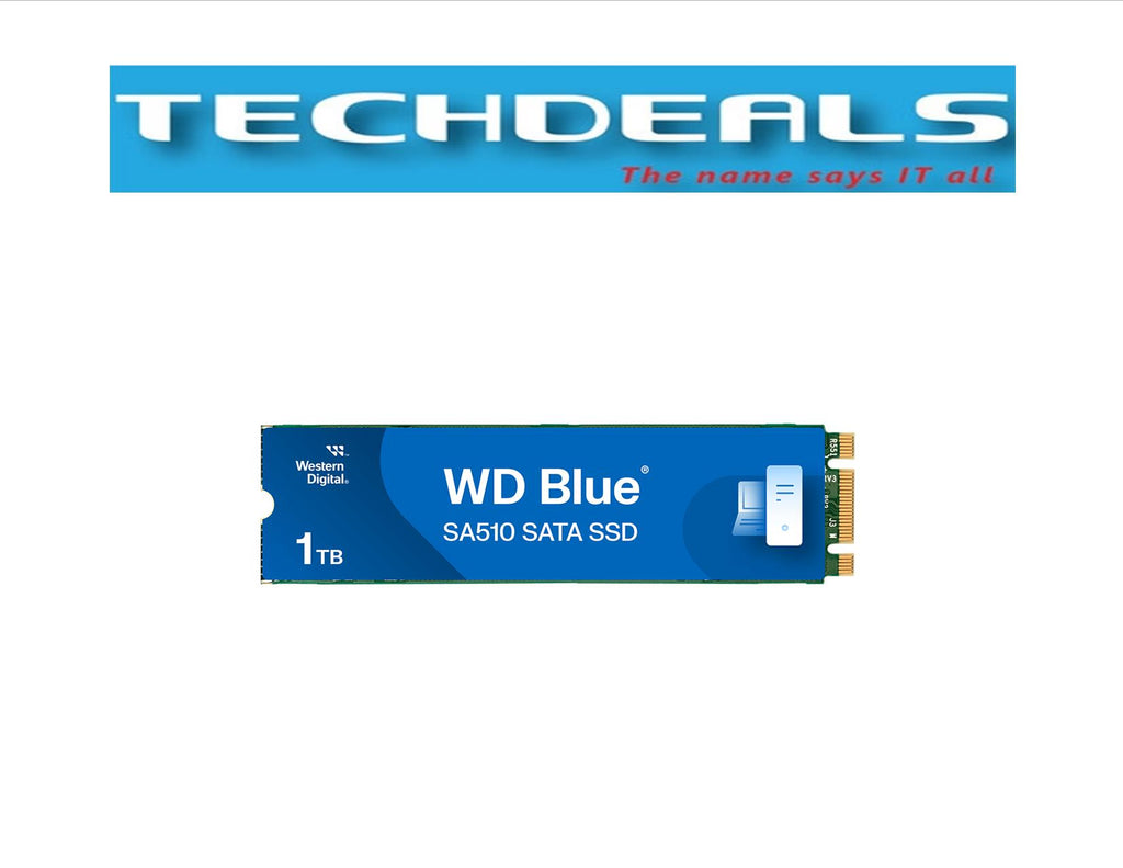 WD Blue SA510 SATA SSD M.2 2280 - 500GB/1TB