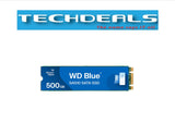 WD Blue SA510 SATA SSD M.2 2280 - 500GB/1TB