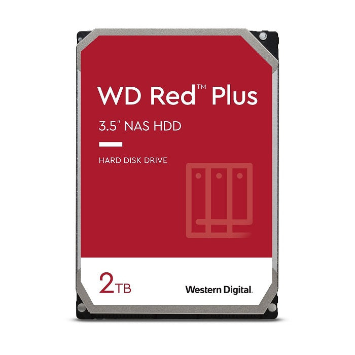 WD WD20EFPX Red Plus 2TB 3.5" SATA 6GB/s Hard Disk
