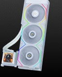 Lian Li Hydroshift LCD AIO 360 TL/R/S – Black/White – 6Y Warranty (w/ Fan)