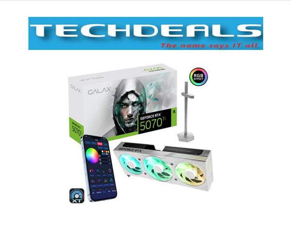GALAX GeForce RTX™ 5070 Ti EX Gamer 1-Click OC White 16GB GDDR7