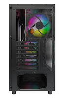 Montech XR Wood ATX 4xARGB TG Case BLACK/WHITE