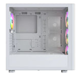 Montech XR Wood ATX 4xARGB TG Case BLACK/WHITE