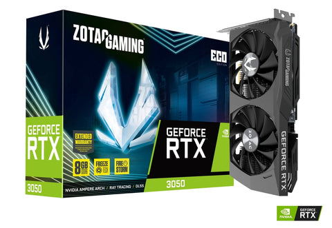 ZOTAC GAMING GeForce RTX 3050 Eco Edition 8GB GDDR6 Graphics Card