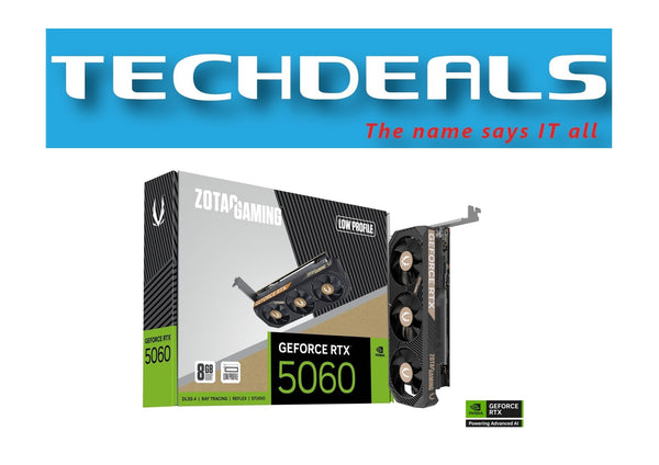 ZOTAC GAMING RTX 5060 Low Profile 8GB GDDR7 Graphics Card ZT-B50600L-10L