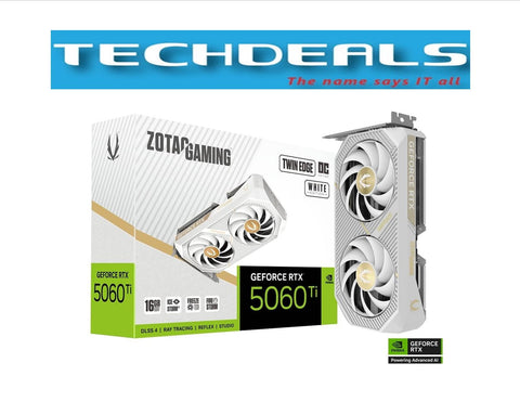 Zotac RTX5060Ti TWIN EDGE OC 16GB White