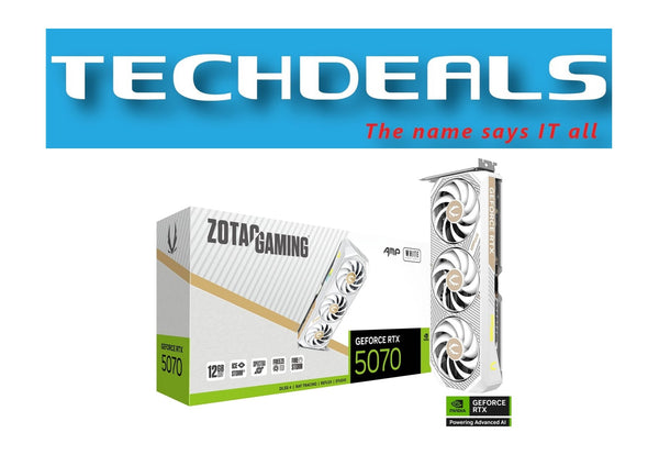 ZOTAC GAMING GeForce RTX 5070 AMP White Edition ZT-B50700FQ-10P