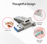 Unitek USB-A To USB-C Zinc Adapter A1034NI