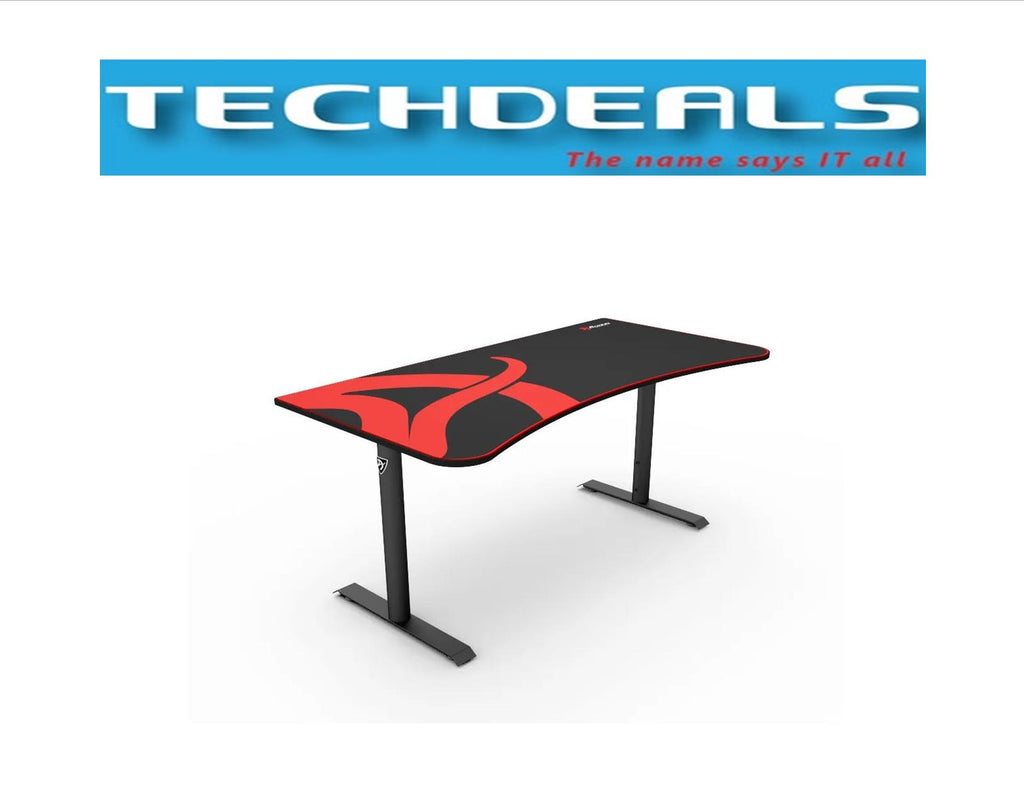 Arozzi Arena Gaming Desk Black/Red/White/Dark Grey
