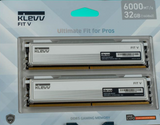 KLEVV FIT V DDR5 6000 CL28 (2x16GB) - Ceramic White (Incompatible with Core Ultra)