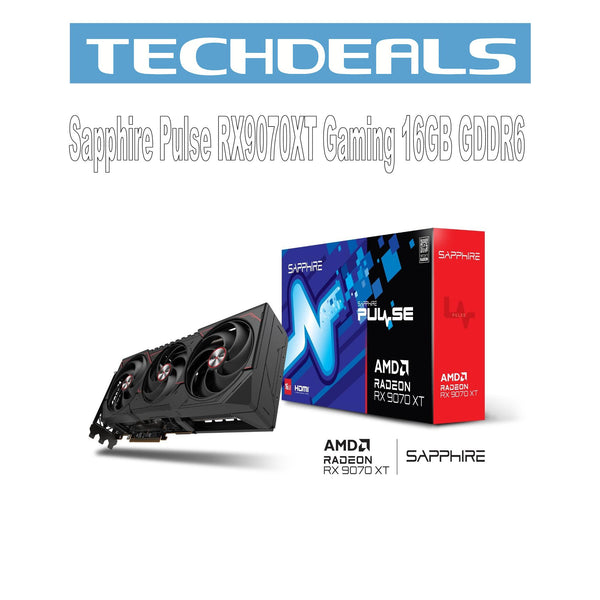 Sapphire Pulse RX9070XT Gaming 16GB GDDR6 Graphics Card