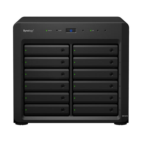Synology DX1215 12 Bays Expansion Unit for DS3612xs, DS3611xs, DS2413+