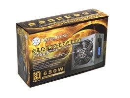 SilverStone SST-ST65F-G Strider Gold 650W 80 Plus Gold, Full Modular