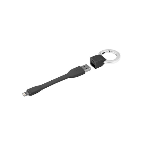 Targus ACC996AP-50 Ring Buckle Lightning Cable (9cm) - Black