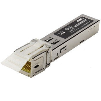Cisco 1000BASE-T SFP transceiver for category 5 copper wire (Up to 100m)  MGBT1