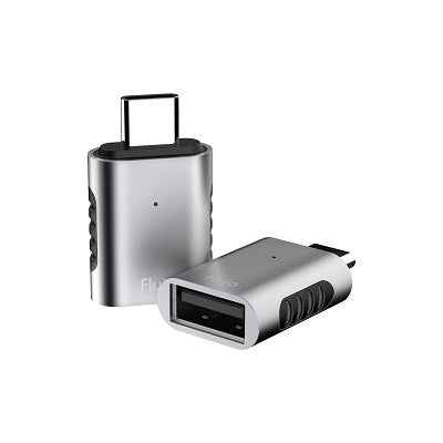Flujo AH-62 AH-62 USB C to USB3.0 Grey (2 PCs Packaging) Type C Grey