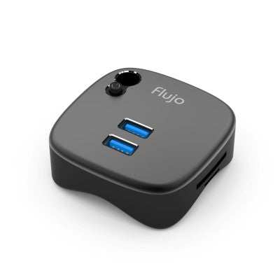 Flujo AH-8-B Multi-Function Adapter for Surface Pro - Black