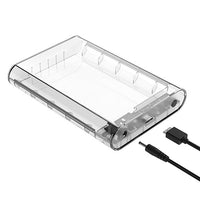 3.5-inch Transparent USB 3.0 External Hard Drive Enclosure | 3139U3